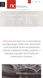 Mobile Screenshot of ncrestauro.pt
