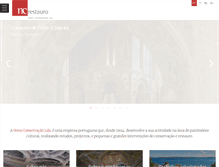 Tablet Screenshot of ncrestauro.pt